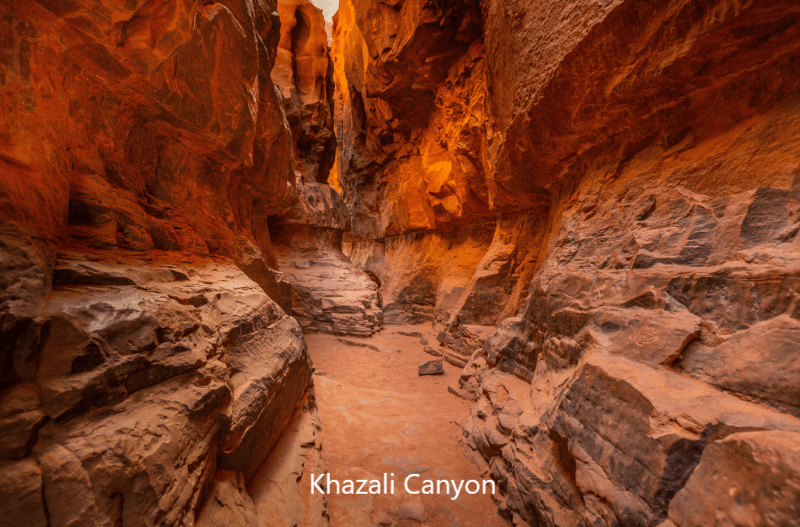 Khazali Canyon Wadi Rum Jordan